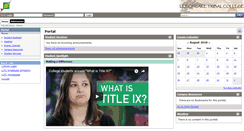 Desktop Screenshot of my.lltc.edu