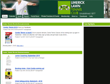 Tablet Screenshot of lltc.ie